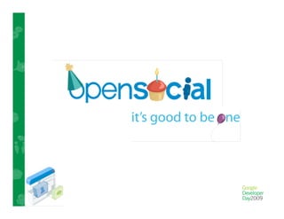 State Of Opensocial