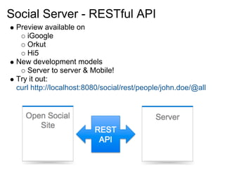 Goodle Developer Days Munich 2008 - Open Social Update