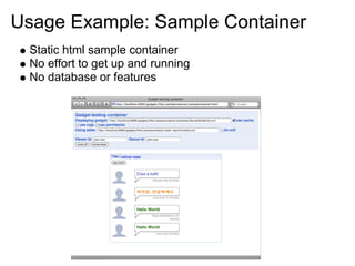 Goodle Developer Days Munich 2008 - Open Social Update