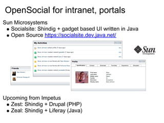 Goodle Developer Days Munich 2008 - Open Social Update
