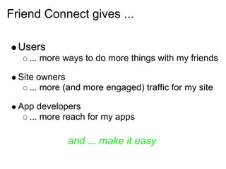 Goodle Developer Days Munich 2008 - Open Social Update