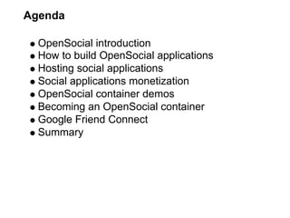 Goodle Developer Days Munich 2008 - Open Social Update