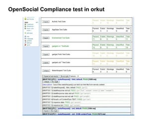 Goodle Developer Days Munich 2008 - Open Social Update