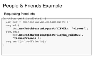 Goodle Developer Days Munich 2008 - Open Social Update
