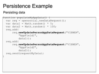 Goodle Developer Days Munich 2008 - Open Social Update