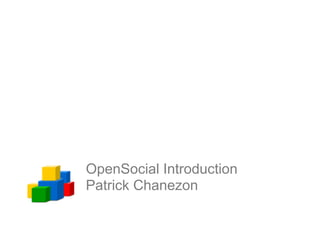 Goodle Developer Days Munich 2008 - Open Social Update