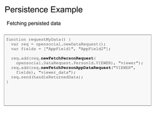 Goodle Developer Days Munich 2008 - Open Social Update
