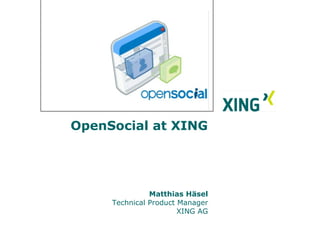 Goodle Developer Days Munich 2008 - Open Social Update