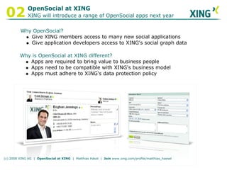 Goodle Developer Days Munich 2008 - Open Social Update