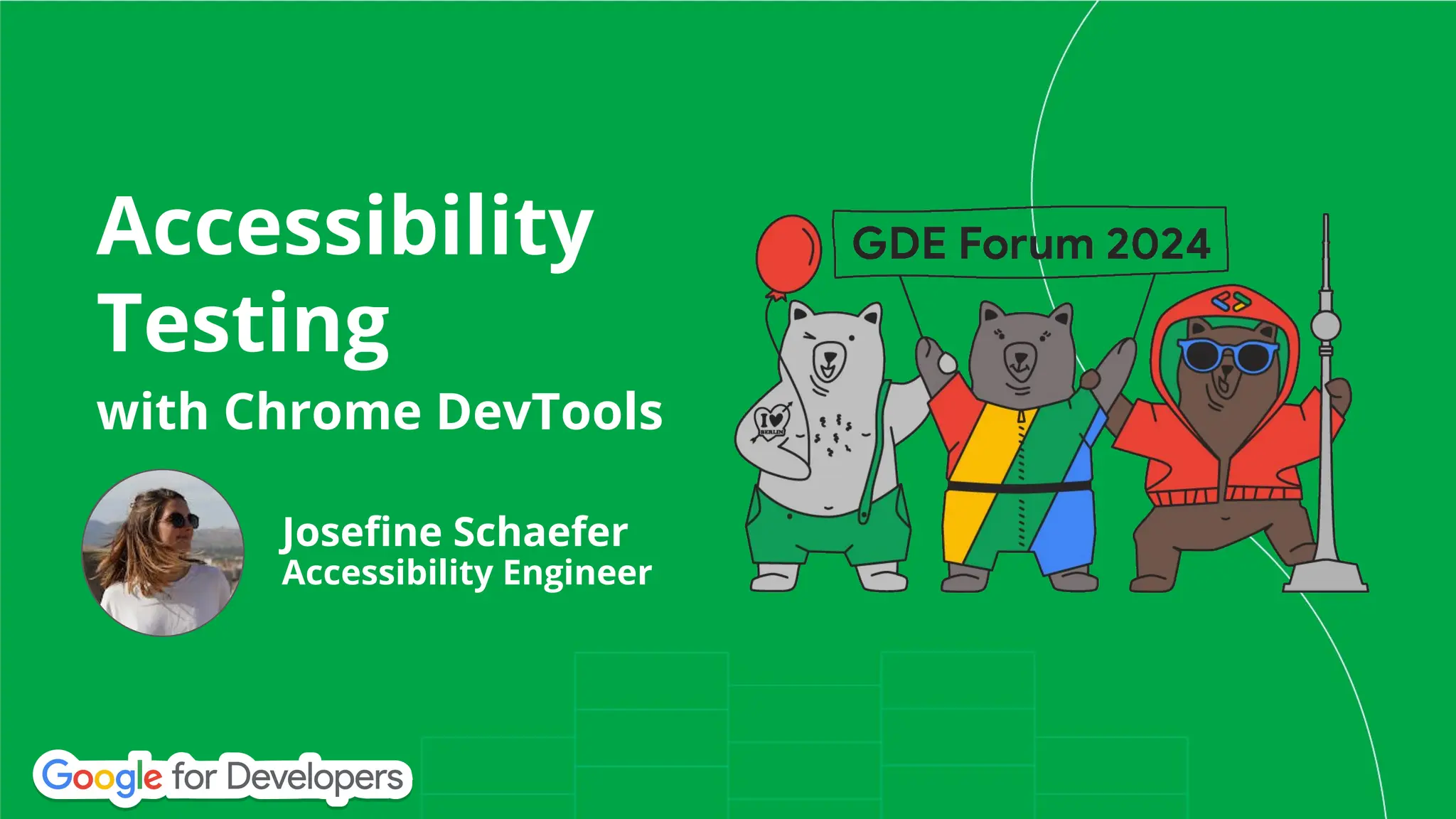 GDE FORUM | Accessibility Testing with Chrome DevTools | PPT