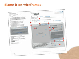 Blame it on wireframes
 