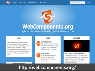 h,p://webcomt ponents.org/ 
 