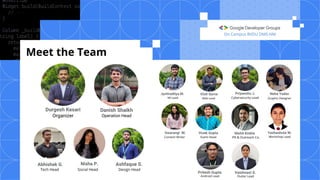 Google Developer Groups On Campus Orientation Program | PPTX