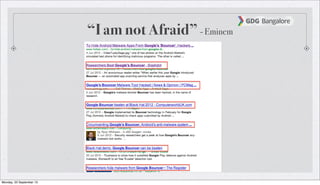 “I am not Afraid” - Eminem
Monday, 23 September 13
 
