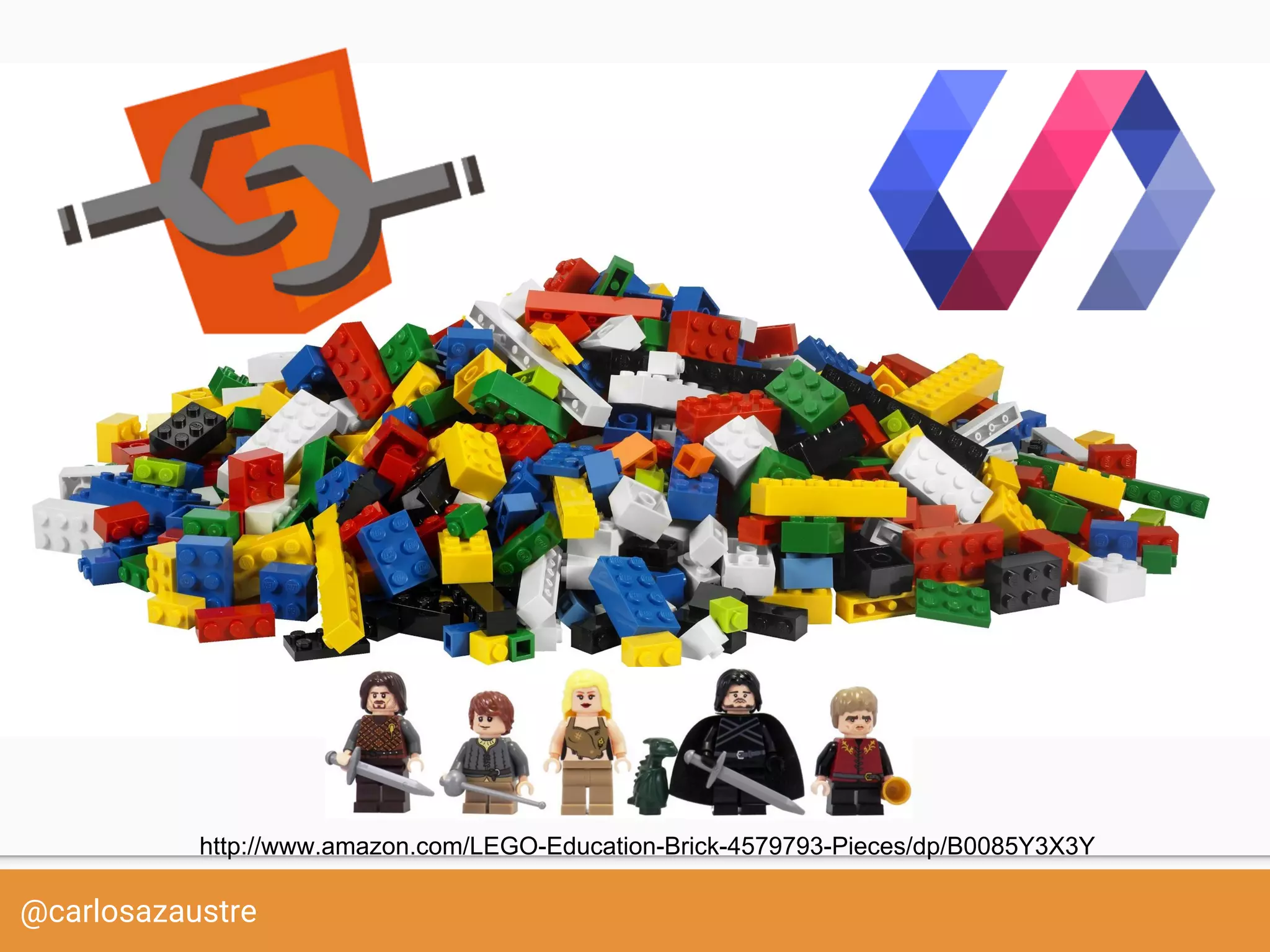 @carlosazaustre
http://www.amazon.com/LEGO-Education-Brick-4579793-Pieces/dp/B0085Y3X3Y