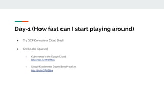 Google Kubernetes Engine (GKE) deep dive | PDF