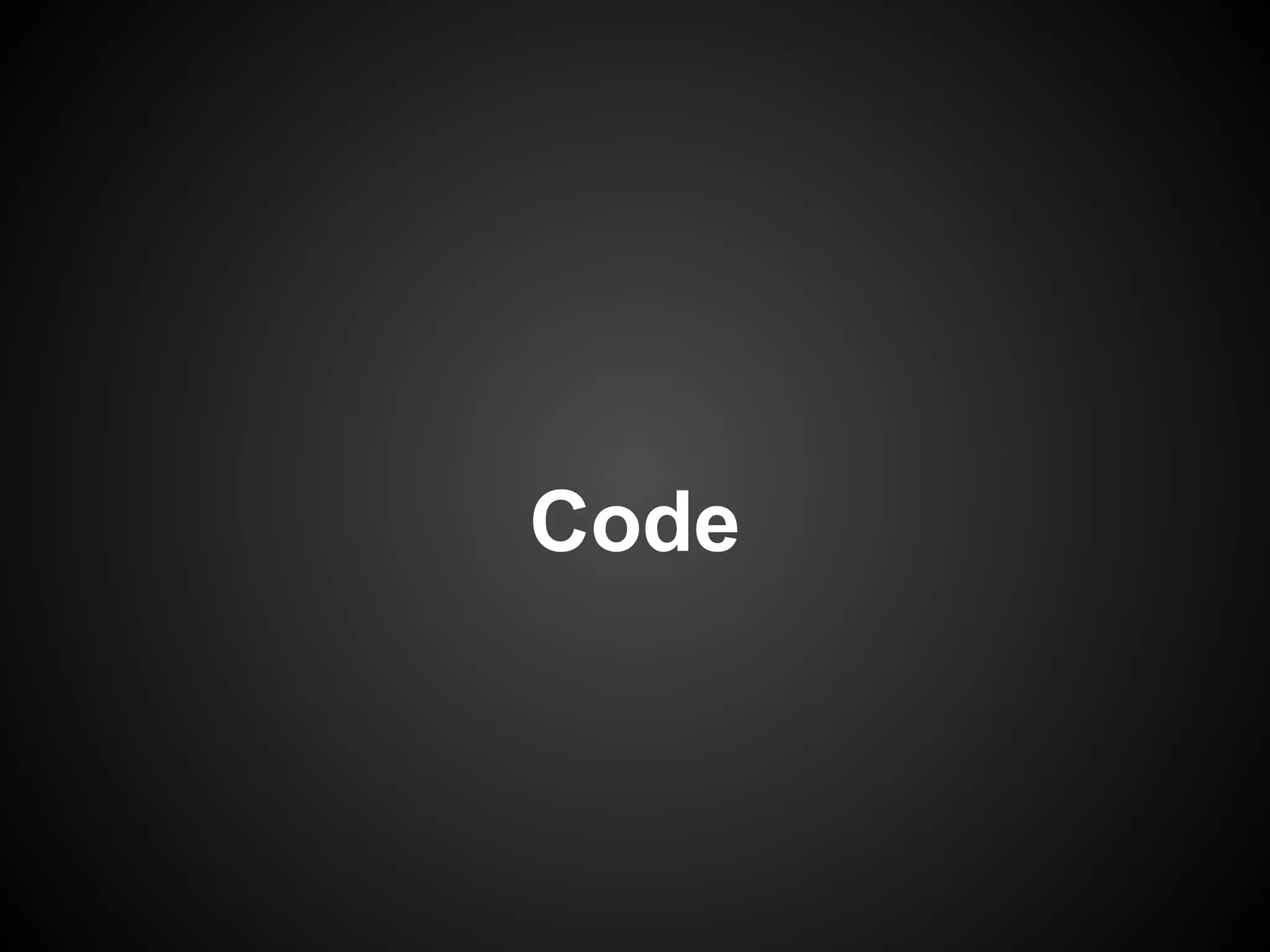 Code

 