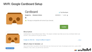 MVR: Google Cardboard Setup
 