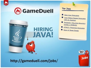© GameDuell GmbH | JAX 2015 31
http://gameduell.com/jobs/
 