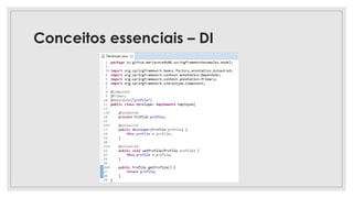 Conceitos essenciais – DI
 