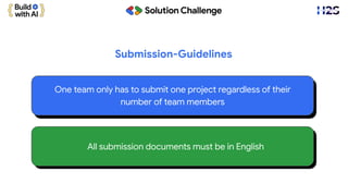 GDG Solution Challenge 2026 Info Session Build with AI Presentation | PPTX