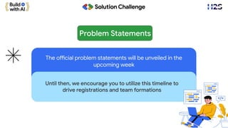 GDG Solution Challenge 2026 Info Session Build with AI Presentation | PPTX