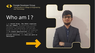 Google Developer Group onCampus 2025 introduction ppt | PPTX