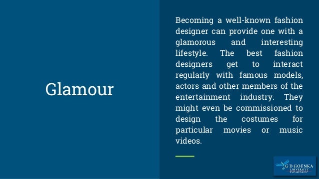 Reasons To Become A Fashion Designer