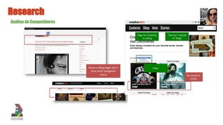 Research
Análise de Competidores
 