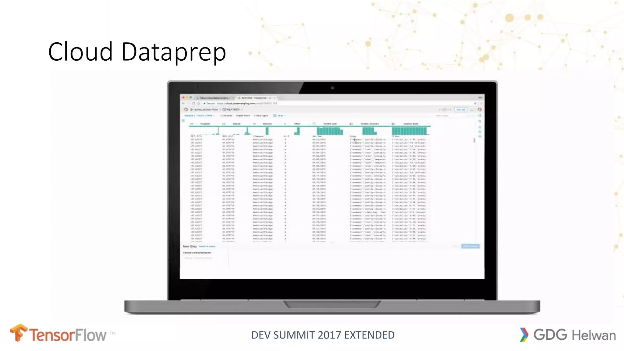 DEV SUMMIT 2017 EXTENDED
Cloud Dataprep
 