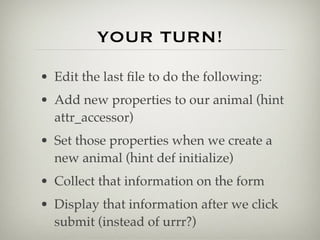 GDI Ruby Class 3: Sinatra!