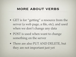 GDI Ruby Class 3: Sinatra