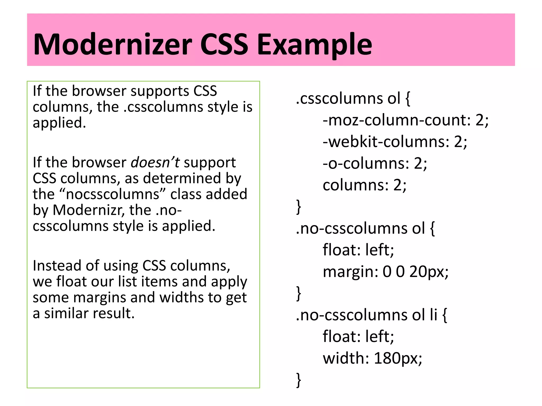 Girl Develop It Cincinnati: Intro to HTML/CSS Class 4 | PPT