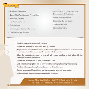 Sona Graduation Day 2018