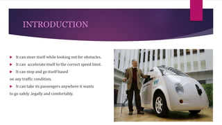 google drive less car | PPTX | Auto Technology | Automotive