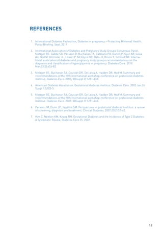 IDF GDM MODEL OF CARE IMPLEMENTATION PROTOCOL GUIDELINES FOR HEALTHCARE ...