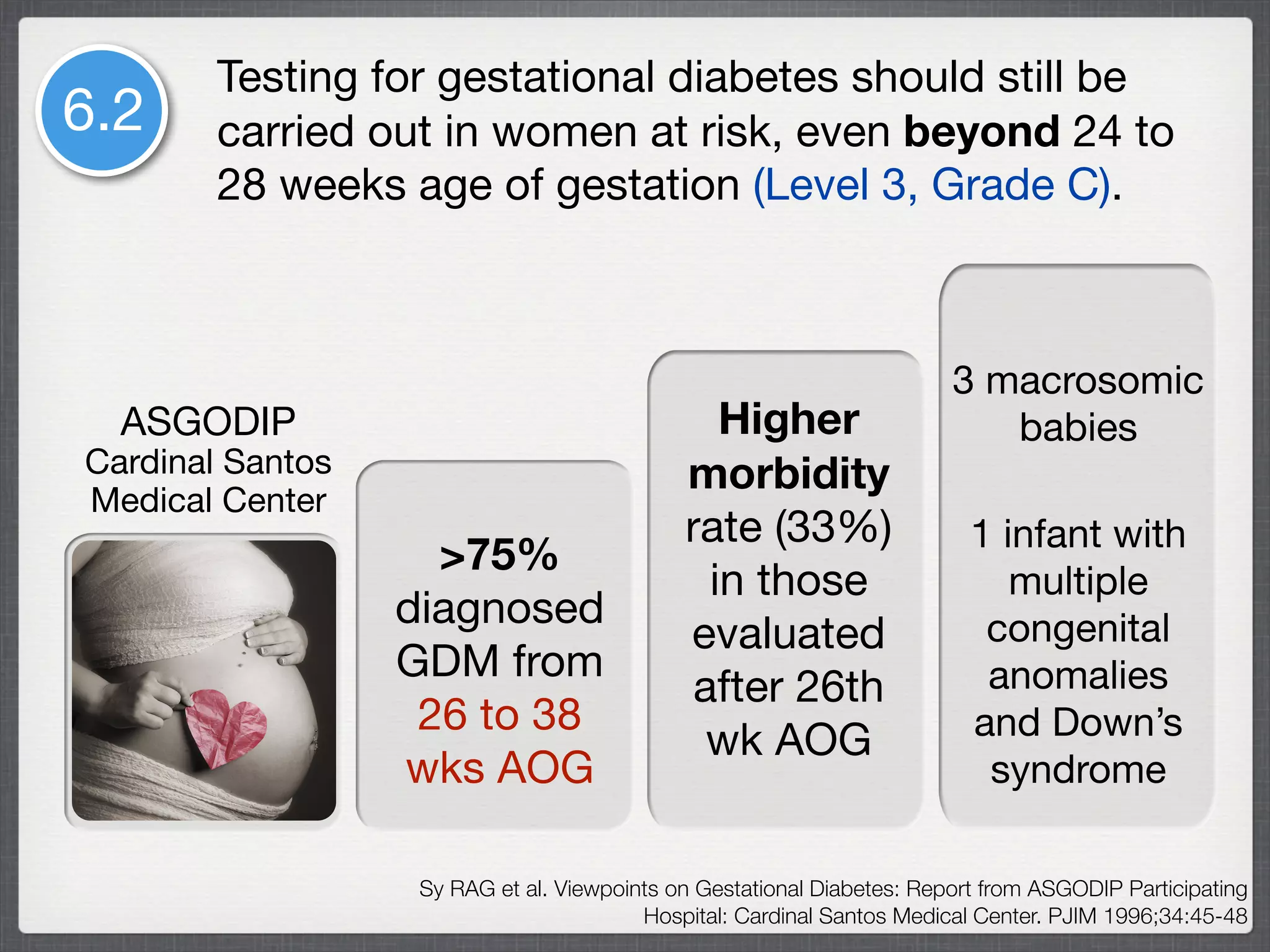 Philippine CPG on Diagnosis & Screening for Gestational Diabetes | PDF