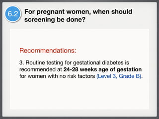 Philippine CPG on Diagnosis & Screening for Gestational Diabetes | PDF