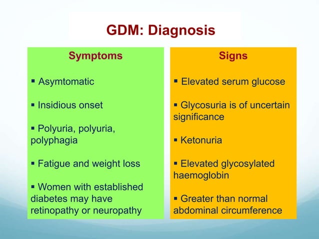 Gestational diabetese mellitus and it's related complications | PPT