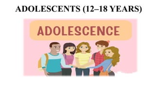 Adolescent Example Growth & Development MILESTONES (ADOLESCENTS ).pptx