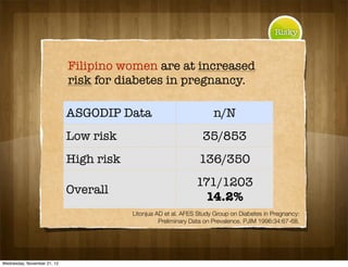 Gestational diabetes Q & A | PDF