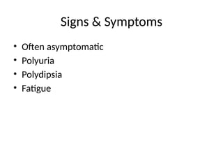 Polyuria Signs Gestational Diabetes Mellitus: Management | PPTX