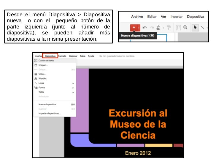 presentaciones con google docs cedec