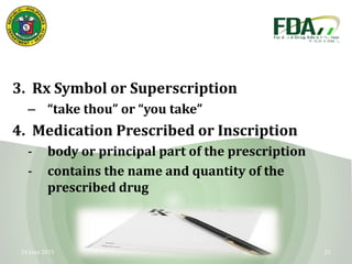 Triplicate Meaning Rx Good Dispensing Practice | PDF