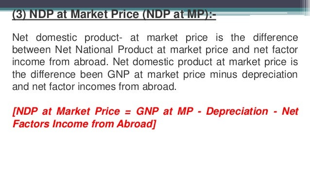 Gdp and nnp ppt