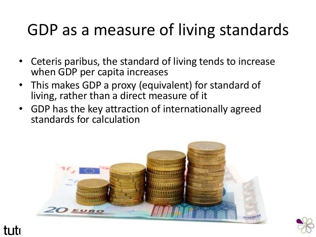 GDP as a measure of Economic Growth and Standard of Living