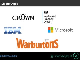 @LibertyAppsUK@CYBERTALKLDN
Liberty Apps
 