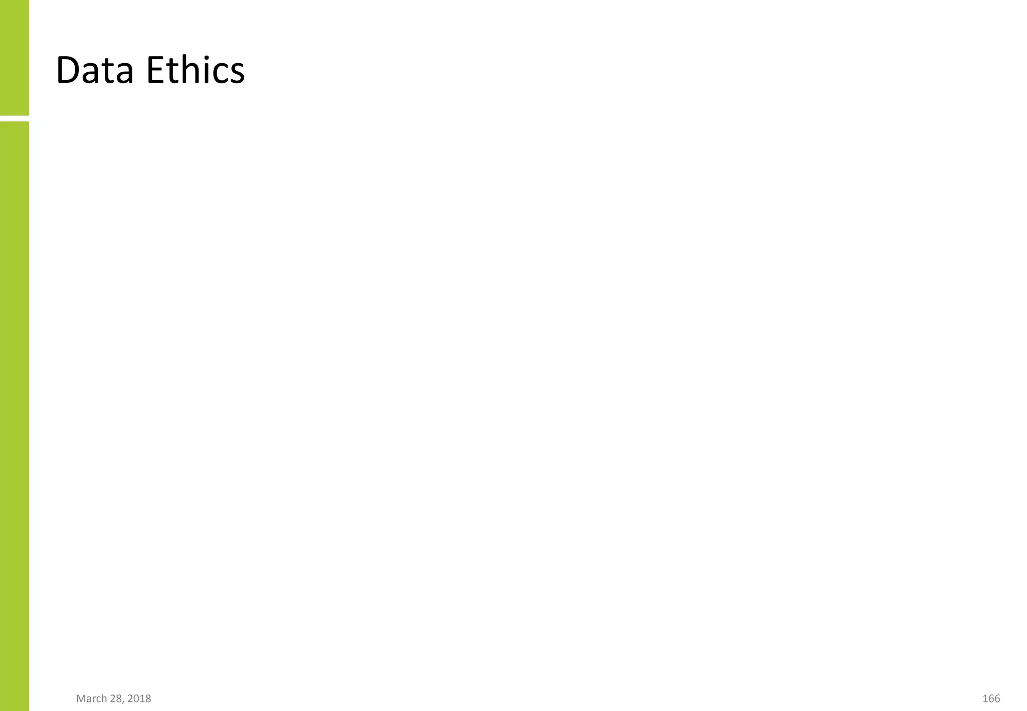 Data Ethics
March 28, 2018 166
 