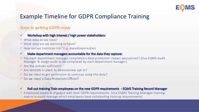 Preparing For Gdpr General Data Protection Regulation Stakeholder Gdpr Employee Privacy Notice Template