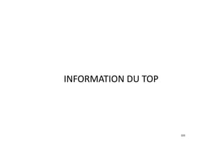 INFORMATION	DU	TOP
103
 